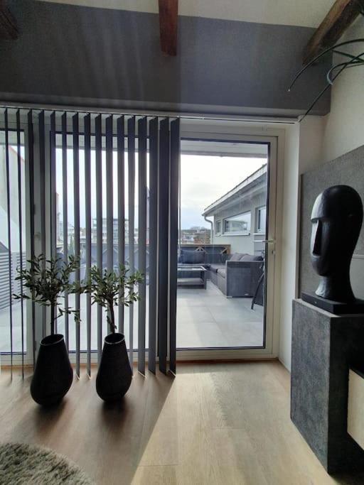 Modern Loftsleilighet Fredrikstad Exterior foto