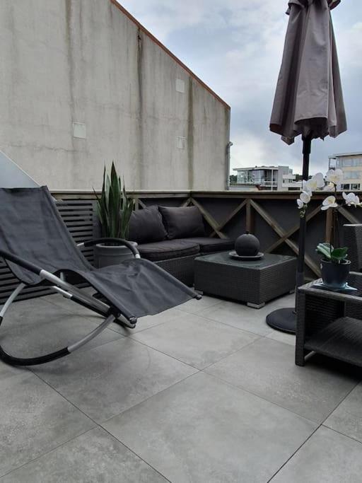 Modern Loftsleilighet Fredrikstad Exterior foto